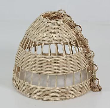 bambu: Təbii lifdən hazırlanmış asma abajur/лампа плафонları - Material — 9