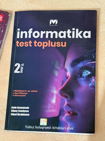физика банк тестов 2 часть ответы: Məhsul: “İnformatika – Test Toplusu” (2-ci nəşr) - Nəşriyyat: MİM –