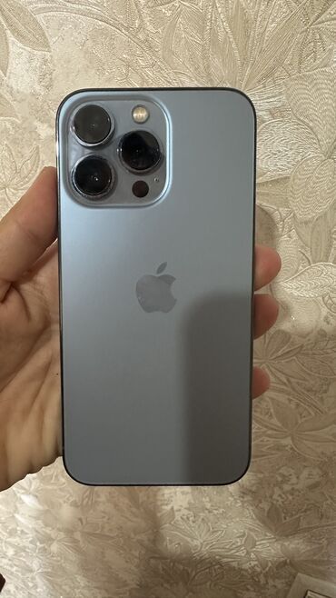 сушилка для овощей и фруктов купить в бишкеке: IPhone 13 Pro, Колдонулган, 128 ГБ, Заряддоочу түзүлүш, Коргоочу айнек, Каптама, 88 %
