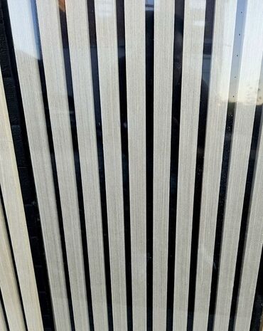 Tapete: Dekorativni zidni panel sa rebrastom površinom, idealan za unutrašnju — 3