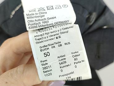 esprit sizing: Spodnie garniturowe męskie, rozmiar L — 4
