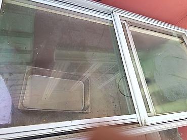 dondurma aparati: Dondurma üçün vitrin tipli dondurucu sandıq. Sürüşən şüşə qapaqlıdır — 2