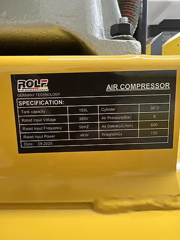spec: Поршневой воздушный компрессор ROLF (Germany Technology) Основные — 4