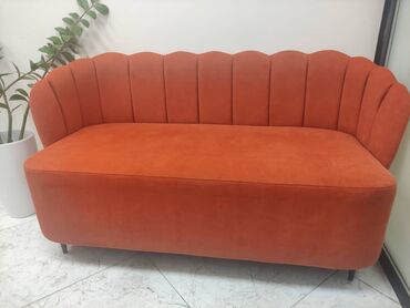 Другие диваны: Новый Двухместный диван! Цвет: Коралловый! Длина 150, ширина 70