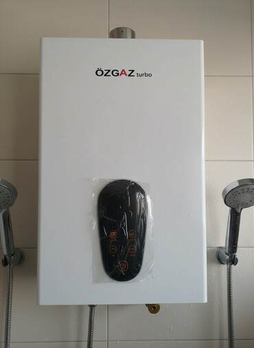 qapi modelleri: ÖZGAZ Turbo divar tipli qazla işləyən su qızdırıcısı Xüsusiyyətlər: -