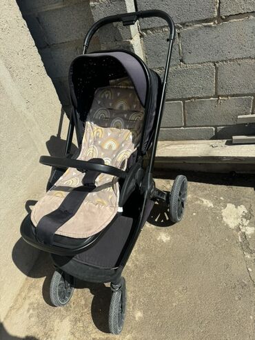 Коляски: Коляска, цвет - Черный, Б/у — 3