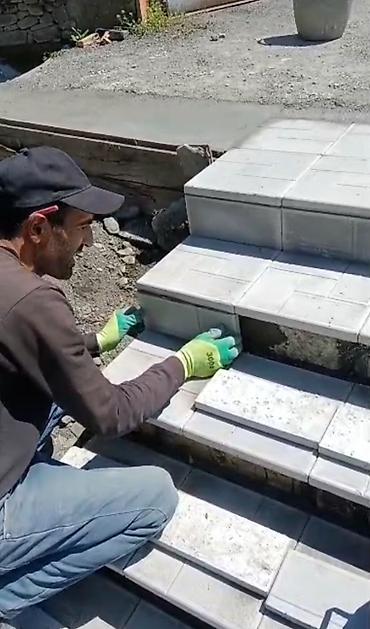 Tikinti işləri: Xidmət: Həyətyanı sahələrdə tam təmir və döşəmə işləri Təklif — 12