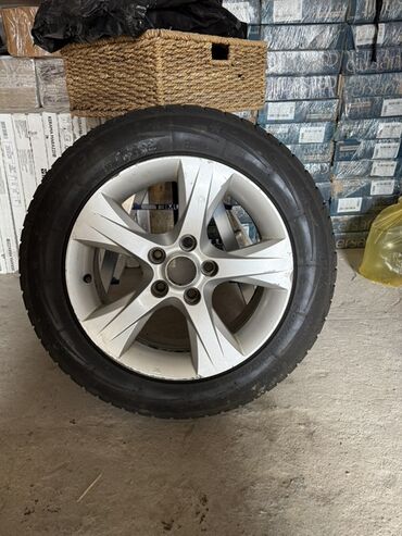шины уаз: Колеса в сборе 205 / 60 / R 16, Зима, Б/у, Комплект, Легковые, Литые, отверстий - 5