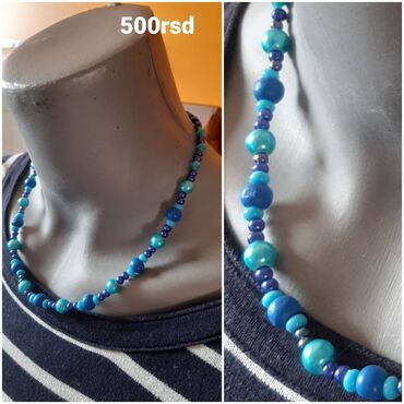 Ogrlice: Ogrlice 30 modela Hand Made, Tu sam za sva pitanja. Cene na slikama — 7