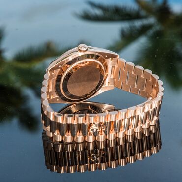 купить золотую печатку мужскую: Элегантные мужские часы Rolex Day-Date 40 из розового золота с