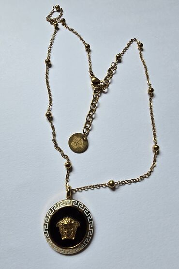 Ogrlice: Ogrlica sa priveskom, Versace, Materijal: Zlato — 17