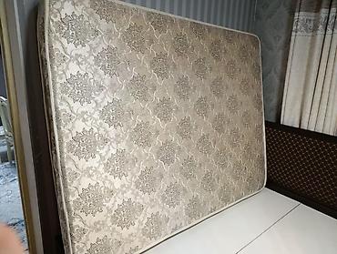 zip lock: Двуспальная кровать, Б/у, С мягким изголовьем, длина - 200 см — 7