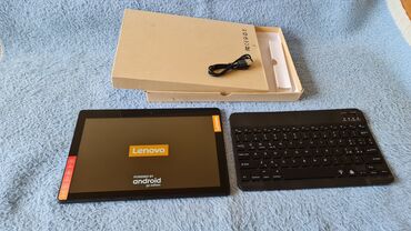 Tableti: Lenovo Tab E10 + bežična tastatura (set) - Tablet: Lenovo Tab E10 — 16
