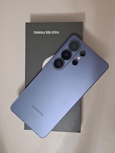 note 3: Samsung Galaxy S26 Ultra, Новый, 512 ГБ, цвет - Голубой, 2 SIM — 6