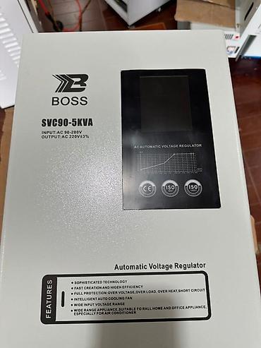 той босс: Стабилизатор напряжения BOSS SVC90-5KVA - Тип: автоматический — 1