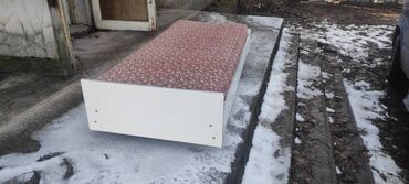 шкаф для одежды на заказ: Бир кишилик керебет, Матрасы бар, узуну - 190 см