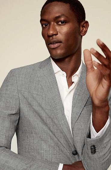 костюм лен: Костюмный пиджак slim fit изо льна Линия Tailored. Slim fit. 100% — 6