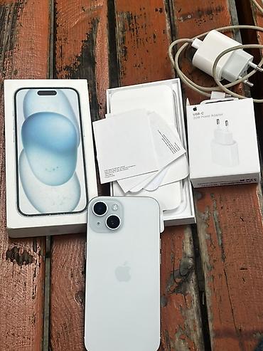 iphone duo satış: IPhone 15, Ağ, Sənədlərlə — 1