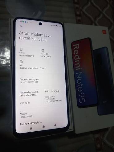 redmi note 9s kabrolari: 85Azn Redmi Note 9s 64Gb Zavod — 4