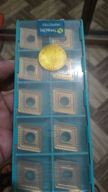 İstehsal avadanlığı: Dəzgah alətləri və kəsici lövhəciklər (freze və torna üçün) — 43