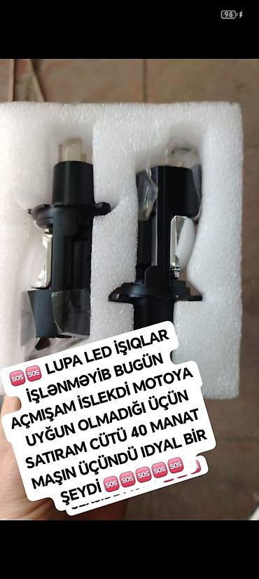 Lupa LED işıq lampaları – cüt - Qutu və qoruyucu köpükdə, standart
