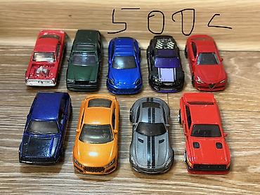 Модели автомобилей: Коллекция металлических и пластиковых игрушечных машинок (пакетами и — 5