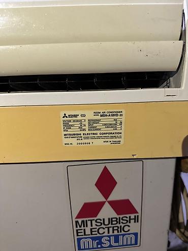 islenmis kondisioner: Mitsubishi Electric Mr. Slim split kondisioner - Model: MSH-A18VD — 1