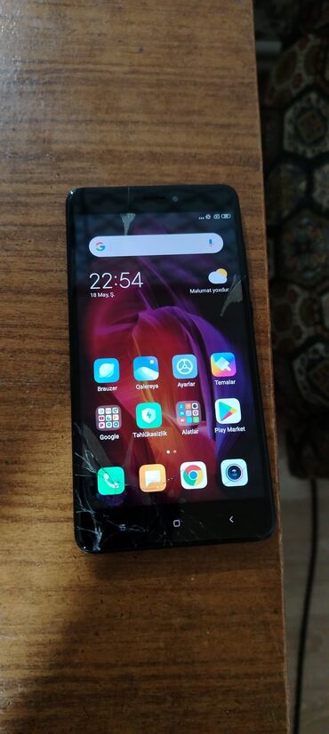 not 8 ikinci el fiyatları: Xiaomi Redmi Note 4G Dual Sim, 64 GB, rəng - Qara, 
 Barmaq izi, İki sim kartlı