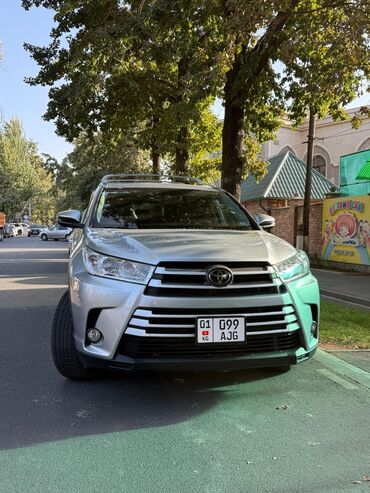 Toyota: Toyota Highlander: 2018 г., 3.5 л, Автомат, Бензин, Кроссовер — 2