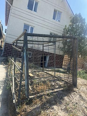 кровля крыша: Металлический вольер/клетка для собак или хозяйственных животных — 1