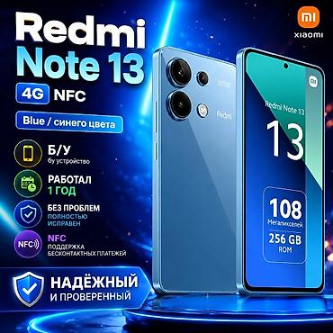 redmi note 10 64 gb qiymeti: Redmi Note 13, 256 GB, rəng - Mavi, Sensor — 1
