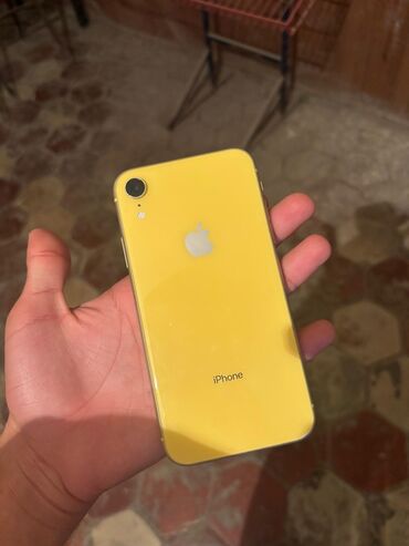 printer satisi islenmis: IPhone Xr, 128 ГБ, Желтый, Face ID