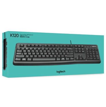 Tozsoranlar: Klaviatura Logitech Corded K120/RU Black Kabelin uzunluğu, m: 1.5