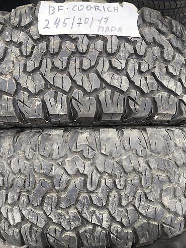 245: Шины 245 / 70 / R 17, Всесезонная, Б/у, Пара, Внедорожные (АТ/МТ), BFGoodrich — 1