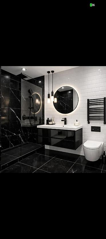 iç dizayn ev: Məhsul: Hamam üçün dizayn və təmir xidmətləri Təsvir: - Müasir — 5