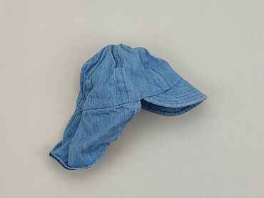 czapka z pomponami: Czapka z daszkiem 1-3 m, Bawełna, stan - Bardzo dobry