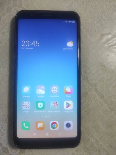 телефоны не рабочие: Xiaomi, Redmi 5 Plus, Б/у, 32 ГБ, цвет - Черный, 2 SIM
