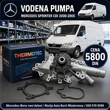 Auto grejanje, hlađenje i ventilacija: VODENA PUMPA MERCEDES SPRINTER 94 VITO 638 | Vodena pumpa mercedes — 3