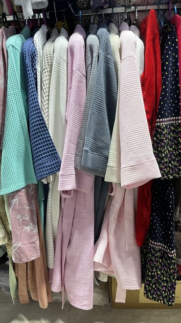 Халаты: Банные халаты Теплый халат Вафельный халат Махровый халат Халат после — 16