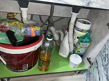 Оңдоп-түзөө жана курулуш: Кухонная тумба с двойной мойкой и смесителем - Мойка: нержавеющая — 2