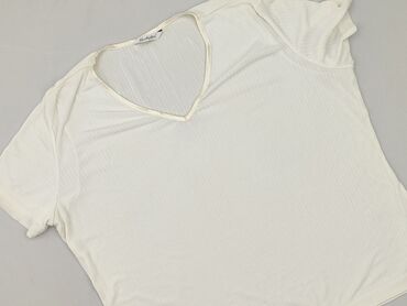 Футболка жіноча, Кремовий, розмір 4XL