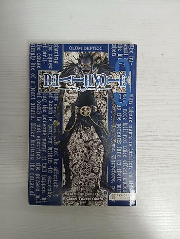 manga kitab: Məhsul: Death Note (Ölüm Dəftəri) manga – 1–6 cild - Dil: Türk dili - — 3