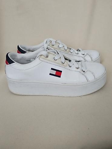 Patike: TOMMY HILFIGER kozne patike br 39 TOMMY HILFIGER original patike — 4