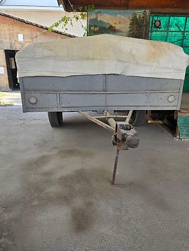 авто дом: Прицеп одноосный бортовой с тентом - Тип: автомобильный прицеп — 2