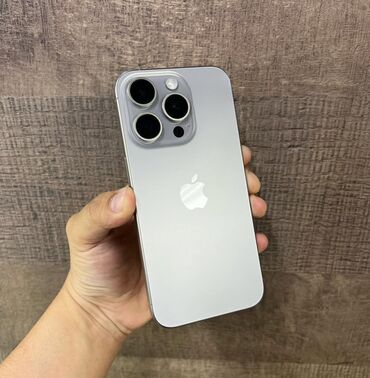 айфон 11 про бу купить: IPhone 15 Pro, Колдонулган, 128 ГБ, Күмүш, Коргоочу айнек, Каптама, 89 %