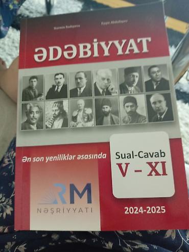 4 1 kitab pdf oku: Məhsul: “Ədəbiyyat – Sual-Cavab V–XI” (2024–2025) Nəşriyyat: RM — 1