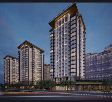аренда квартир асанбай: 4 комнаты, 1600 м², Элитка, 9 этаж, ПСО (под самоотделку)