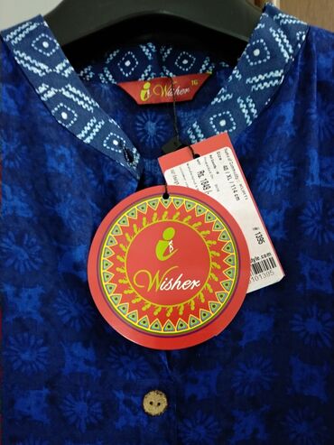 Платья: Детское платье, цвет - Синий, Новый — 6