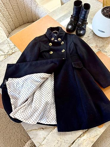 Верхняя одежда: Продам новое пальто Next. Не носили. Дочке не понравился фасон. Размер — 5