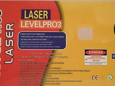 Libele: Laser libela Fixit Laser Level Pro 3 – višenamenska alatka za merenje — 6